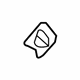 Ford -W700553-S424 Support Panel Clip, Lower Ford -W700553-S424 Support Panel Clip, Lower