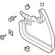 Ford M2DZ1-6A550A-A Mud Guard, Front Ford M2DZ1-6A550A-A Mud Guard, Front