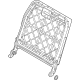 Ford PR3Z-78613A38-A Seat Back Frame, Front Passenger Side