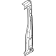 Ford BK3Z-1524300-E Rear Pillar, Passenger Side Ford BK3Z-1524300-E Rear Pillar, Passenger Side