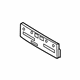 Ford LC5Z-17A385-AA License Bracket, Front Ford LC5Z-17A385-AA License Bracket, Front