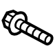 Ford -W717892-S450B Check Arm Bolt
