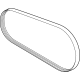 Ford ML3Z-8620-A Serpentine Belt