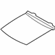 Ford 8T4Z-78519A02-AA Panel - Trim, Front Ford 8T4Z-78519A02-AA Panel - Trim, Front