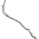 Ford HC3Z-9P923-A Lower Hose Ford HC3Z-9P923-A Lower Hose