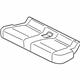 Ford FL3Z-1663805-EA Cushion Cover, Gray, Rear Driver Side Ford FL3Z-1663805-EA Cushion Cover, Gray, Rear Driver Side