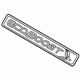 Ford KS7Z-9942528-N Nameplate, Rear Ford KS7Z-9942528-N Nameplate, Rear