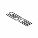 Ford KS7Z-9942528-K Nameplate, Rear Ford KS7Z-9942528-K Nameplate, Rear