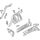 Ford LJ9Z-16054-D Apron/Rail Assembly, Front Passenger Side