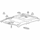 Ford FL3Z-1851944-AA Headliner, Gray
