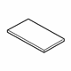Ford KB3Z-5290-A Muffler Shield, Center