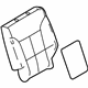 Ford BA1Z-7866800-D Seat Back Pad, Rear Passenger Side