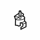 Ford GN1Z-15A851-A Parking Brake Warning Switch Ford GN1Z-15A851-A Parking Brake Warning Switch