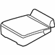Ford BC3Z-28632A22-A Seat Cushion Pad, Front Center Ford BC3Z-28632A22-A Seat Cushion Pad, Front Center
