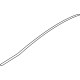 Ford NZ6Z-6043880-A Rod, Rear Passenger Side