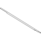 Ford M2DZ-7821452-A Belt Molding, Front Passenger Side