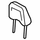 Ford BA1Z-78611A08-AB Headrest, Charcoal