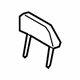 Ford ET4Z-78611A08-EA Headrest, Center, Rear
