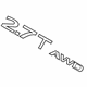 Ford FA1Z-5842528-L Nameplate, Rear Ford FA1Z-5842528-L Nameplate, Rear
