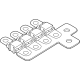 Ford LJ8Z-14526-D Circuit Breaker Assembly Ford LJ8Z-14526-D Circuit Breaker Assembly