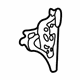 Ford YL8Z-7802039-AA Upper Reinforcement, Driver Side Ford YL8Z-7802039-AA Upper Reinforcement, Driver Side