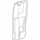 Ford 4L5Z-1327406-AAA Door Trim Panel, Rear Inner Passenger Side