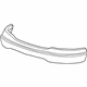 Ford XL3Z-17757-AA Bumper, Front Ford XL3Z-17757-AA Bumper, Front
