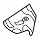Ford 5R3Z-6311435-A Deflector, Driver Side