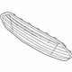 Ford DM5Z-17K945-BA Center Grille, Front