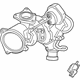 Ford CJ5Z-6K682-K Turbocharger Assembly Ford CJ5Z-6K682-K Turbocharger Assembly