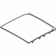 Ford EJ7Z-78500A18-B Rear Glass