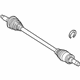 Ford AE5Z-4K138-A Axle Assembly, Rear Passenger Side Ford AE5Z-4K138-A Axle Assembly, Rear Passenger Side