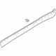 Ford 3L8Z-78101A04-BAPTM Rocker Molding, Rear Passenger Side