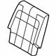 Ford DA8Z-7466600-DD Seat Back Cover, Center Passenger Side Ford DA8Z-7466600-DD Seat Back Cover, Center Passenger Side