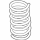 Ford HS7Z-5560-A Spring, Rear Ford HS7Z-5560-A Spring, Rear