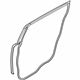 Ford AE9Z-7425325-A Door Weatherstrip, Driver Side