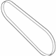 Ford L1MZ-8620-B A/C Belt Ford L1MZ-8620-B A/C Belt