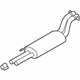 Ford HL3Z-5230-A Rear Muffler, Front Ford HL3Z-5230-A Rear Muffler, Front