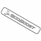 Ford DA8Z-9942528-C Nameplate, Rear Ford DA8Z-9942528-C Nameplate, Rear