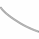 Ford 8A8Z-74423A20-AA Molding, Black, Rear Ford 8A8Z-74423A20-AA Molding, Black, Rear