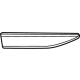 Ford SL7Z-16178-A Ornament - Front Fender Ford SL7Z-16178-A Ornament - Front Fender