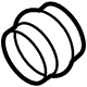 Ford HC3Z-4662-A Pinion Spacer