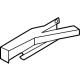 Ford LX6Z-10C665-C Duct Ford LX6Z-10C665-C Duct