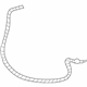 Ford YW3Z-18812-BA Cable, Center