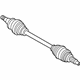 Ford FR3Z-4K138-F Axle Assembly, Rear Passenger Side