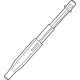 Ford FR3Z-3B676-B Lower Shaft