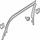 Ford CJ5Z-7851753-AB Window Molding, Rear Driver Side