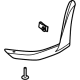Ford KR3Z-17626-AA Lower Deflector, Front Passenger Side Ford KR3Z-17626-AA Lower Deflector, Front Passenger Side