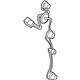 Ford DT1Z-13K371-F Socket & Wire, Rear Ford DT1Z-13K371-F Socket & Wire, Rear