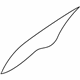 Ford 8H6Z-5421410-A Door Glass, Front Passenger Side Ford 8H6Z-5421410-A Door Glass, Front Passenger Side